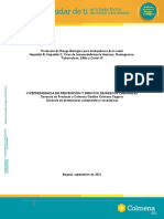 PROTOCOLO RIESGO BIOLOGICO TRABAJADORES SALUD - Hepatittis B Y C - VIH - MENINGOCOCO - TUBERCULOSIS - SIFILIS - COVID-19