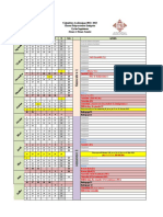 Calendrier Académique 2022-2023 Classes Préparatoires Intégrées Cycles Ingénieurs 3èmes Et 4èmes Années