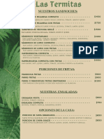 Copia de Brown Wooden Pub Menu