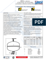 WWW .Absfir E.it: Powder Automatic Fire Extinguisher