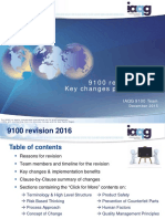 9100-2016 Key Changes Presentation