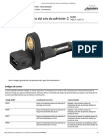 Sensor de Temperatura Del Aire de Admisión 2 - Autodata