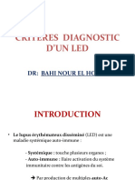 Critères Diagnostic D'un Led