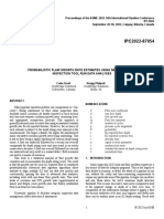 Ipc2022 - 87054 Probabilistic Flaw Growth Rate Estimates Using Multiple Inline