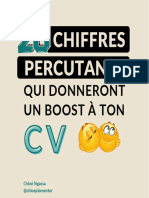 20 Exemples de Chiffres À Inclure Dans Ton CV