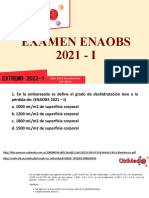 Examen Enaobs 2021 - I