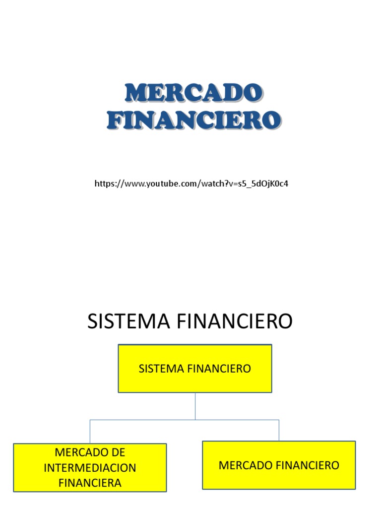 Análisis del Mercado Financiero | PDF | Mercado (economía) | Bolsa