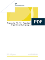 Proyecto RA-10 - Reactor Nuclear Argentino Multipropósito