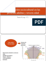 La Animación Sociocultural en Las Personas Adultas y Tercera Edad