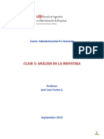 Clase 5 Análisis de La Industria