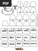 Huevos de los numeros