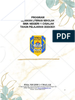 Program Literasi Sman 1 Cisalak 2020-2021