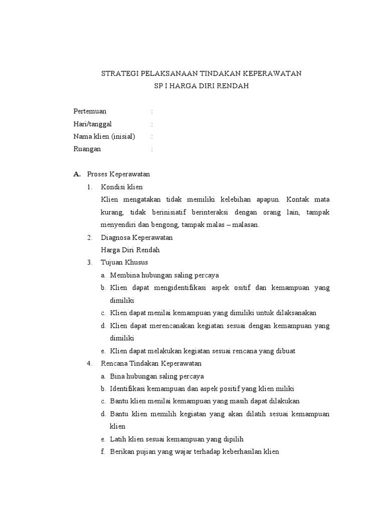 Sp Hdr Dasar Pdf Karier Perkembangan