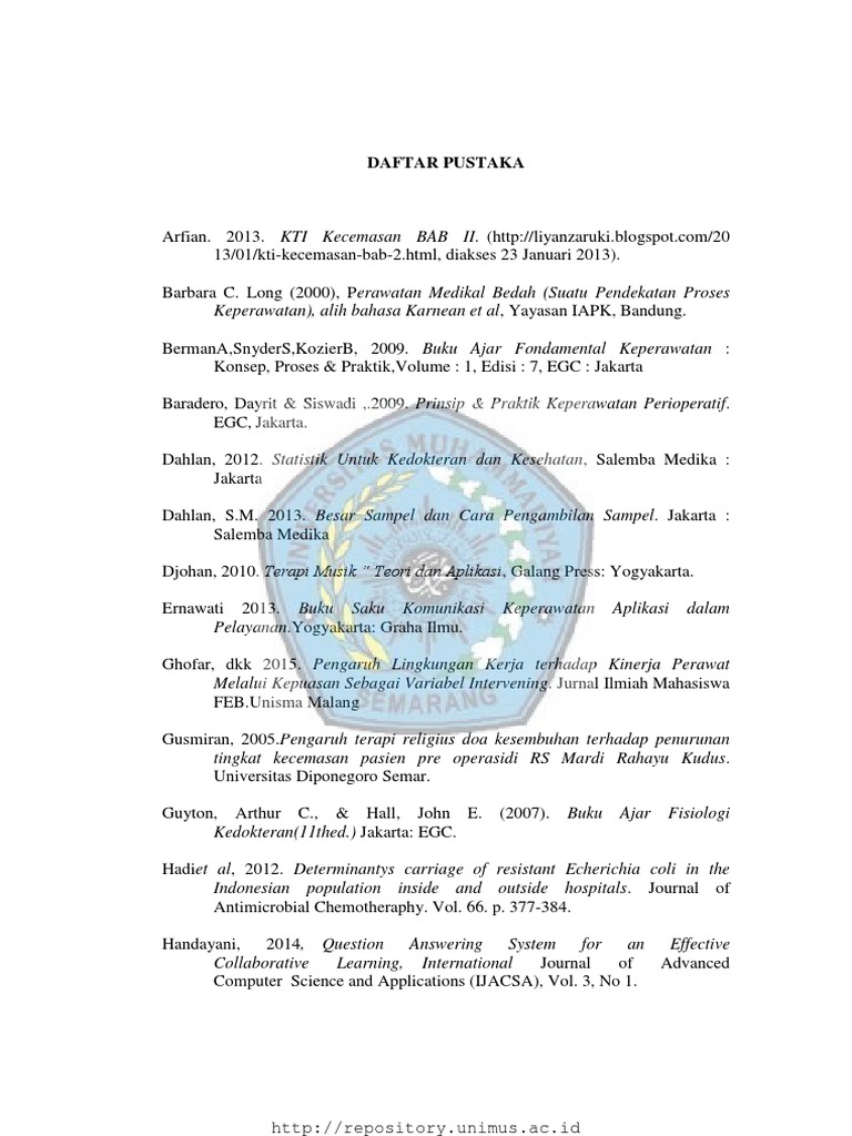 Daftar Pustaka | PDF | Sains & Matematika