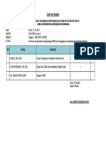 4. Daftar Hadir Narasumber Kampuh Welding