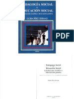 PDF Pedagogia Social y Educacion Social Construccion Cientifica e Intervencion Practica Compress