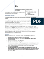 Praktikum 3 - Attribute Table