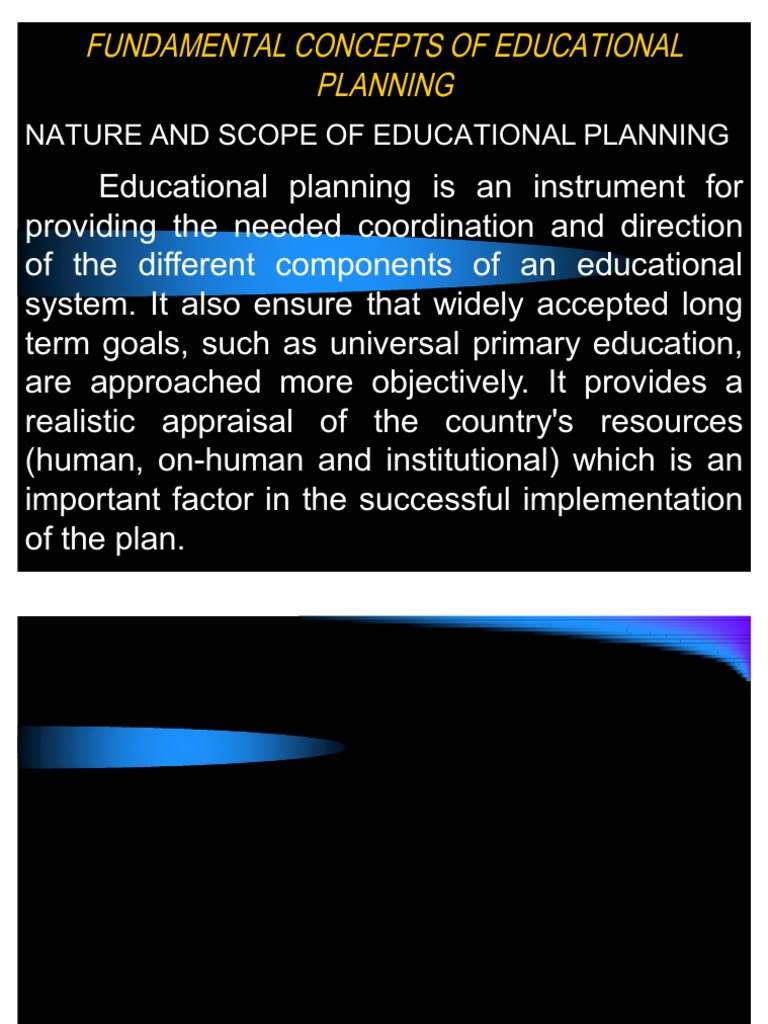 Copy of Fundamental Concepts of Educational Planning PDF