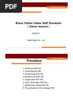 2. Bravo Vision Game manual