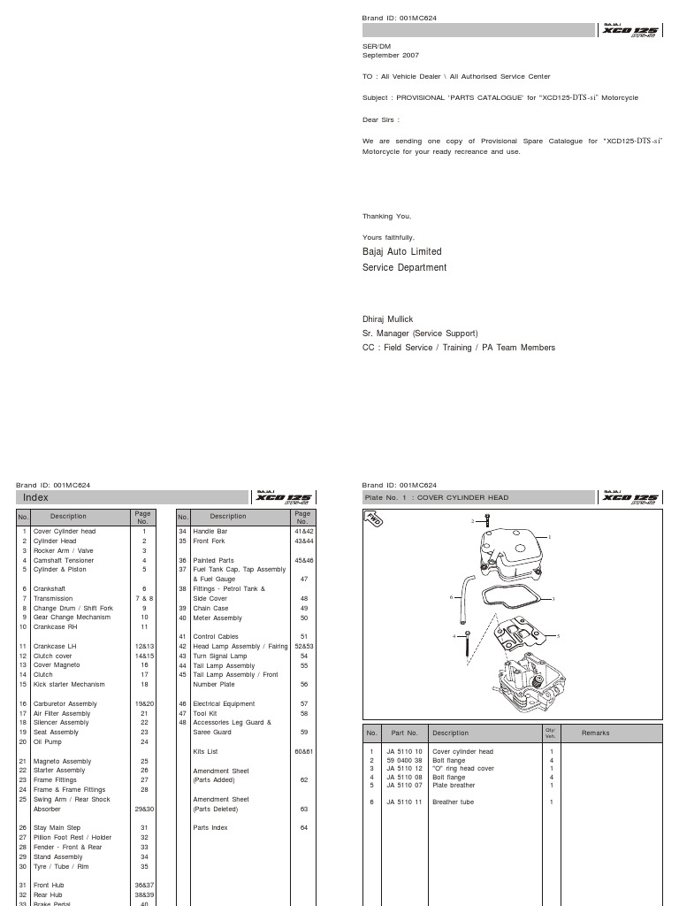 Manual Bajaj Xcd 125 Espanol