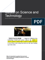 Issues On Science and Technology Textalyzer
