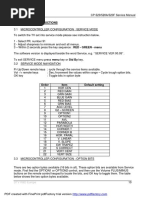 Daewoo cp-520 520a 520f Chassis Service-Mode Instruction