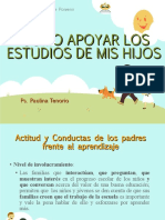 Como Apoyar Los Estudios de Mis Hijos