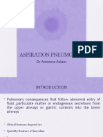 Aspiration Pneumonia