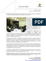 Comenzó en Madrid Taller Del Proyecto GPR Impulsado Por Le Gobierno Ecuatoriano para Mejorar La Eficiencia Del Estado. Foto 61