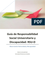 Guia de Responsabilidad Social Universitaria y Discapacidad RSU-D