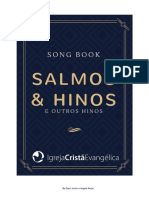 SALMOS E HINOS_song Book_sem Cifras