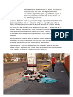 Las Principales Fuentes de Contaminación Por Basura Son Los Hogares