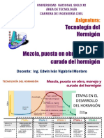 CAP. 5. - Mezcla, Puesta en Obra, Manejo y Curado Del Hormigón