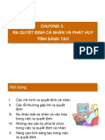 Chuong 3 - Ra Quyet Dinh Ca Nhan