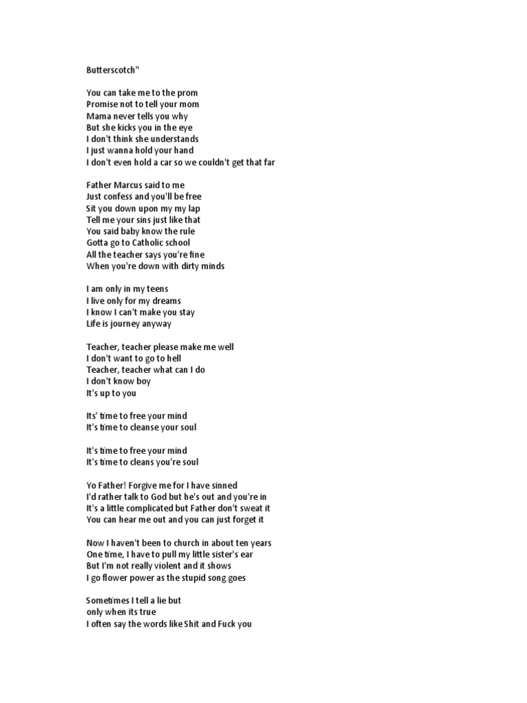 Butterscotch pdf