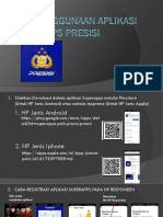 Cara Penggunaan SuperApps Presisi