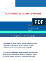 Management Du Contenu Du Projet