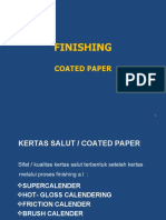 Finishing Coated Paper