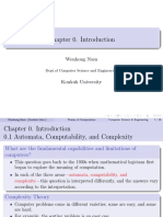 Introduction to Theory of Computation