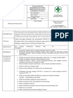 Sop Penerimaan Pasien Covid 19