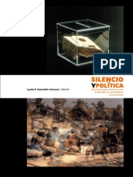 2014 - Silencio y Politica - Aproximaciones Desde El Arte - La Filosofia - El Psicoanalisis y El Procomun - UAM