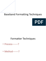 Baseband Formatting Techniques