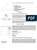 Markov Chain Matrix