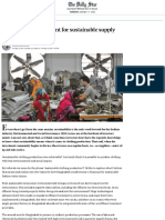 Bangladesh - A Blueprint For Sustainable Supply Chains - The Daily Star