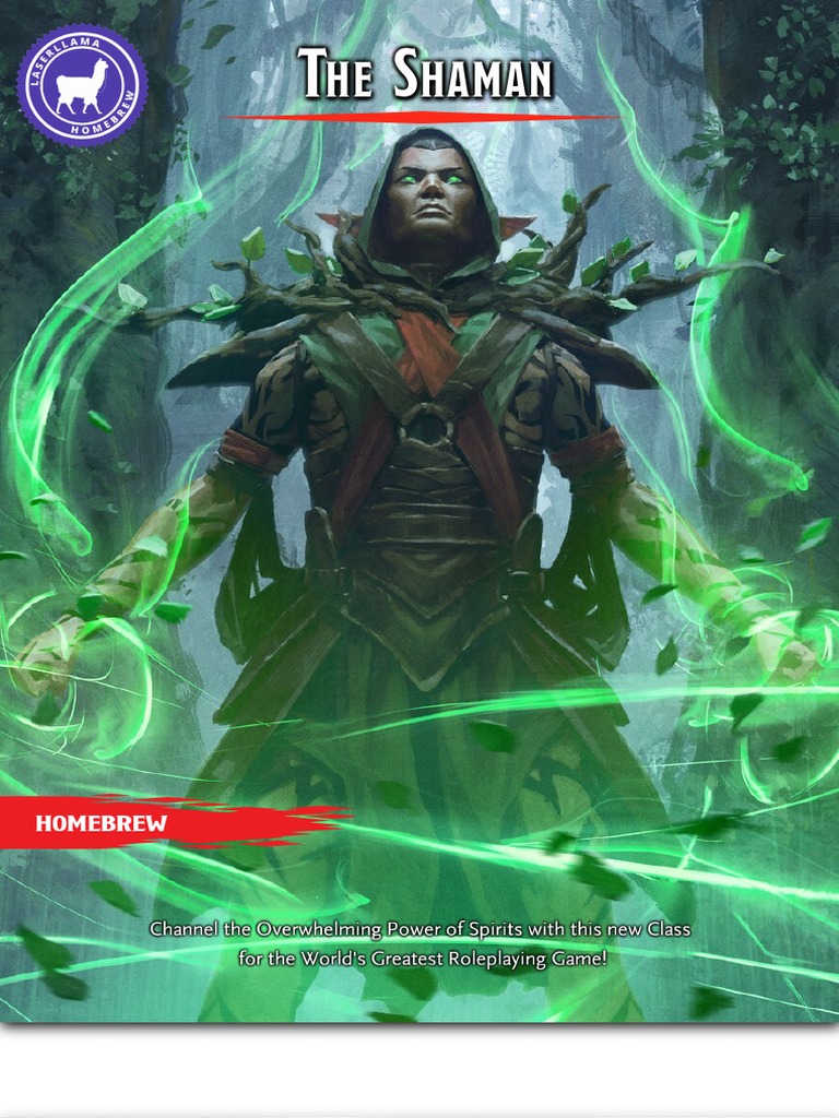 The Shaman Class GM Binder PDF Shamanism Supernatural