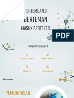 Pertemuan 3 (Farmasi Industri, Teknologi, Formulasi, Kimia) - Compressed