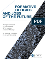 Transformative Technologies and Jobs of The Future Comentat