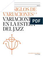 Dos Siglos de Variaciones - Variaciones en La Estela Del Jazz
