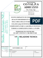 4.9 Relazione Illustrativa