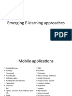 Unit 3-Emerging E-Learning Approaches